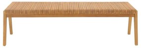 Παγκάκι Jey teak ξύλο σε φυσική απόχρωση 150x45x40εκ 150x57.5x80 εκ.