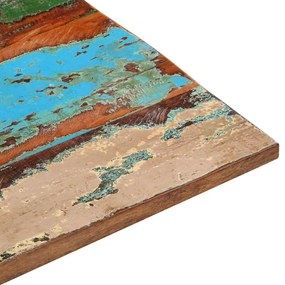vidaXL Επιφάνεια Τραπεζιού Ορθ. 60x90 εκ 25-27 χιλ Μασίφ Ανακ. Ξύλο
