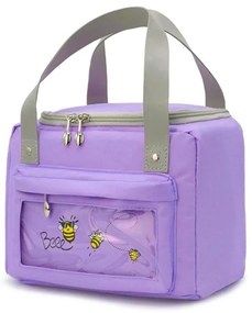 Ισοθερμική Τσάντα Φαγητού 6lt Amber 3010-1 Purple Bee