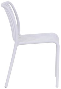 Καρέκλα CONVEE C6104.01 Πολυπροπυλενίου Λευκή 48x56x79Y εκ. 48x56x79 εκ.
