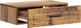 vidaXL Τραπεζάκι Τοίχου 59 x 34,5 x 17 εκ. Επεξεργασμένο Ξύλο