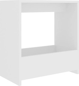 vidaXL Τραπέζι Βοηθητικό Λευκό 50 x 26 x 50 εκ. Επεξ. Ξύλο