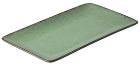 ΠΙΑΤΕΛΑ ΟΡΘΟΓΩΝΙΑ TERRA GREEN ΠΟΡΣΕΛΑΝΙΝΗ 27x16cm ESTIA 07-15596