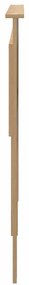 vidaXL Κεφαλάρι με κεφαλάρι Artisan Oak 160 cm Επεξεργασμένο ξύλο