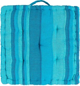 Μαξιλάρα Δαπέδου (45x45x8) Silk Fashion Kerala Βlue