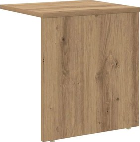 vidaXL End Table Artisan Oak 37 x 32 x 40 εκ Επεξεργασμένο Ξύλο
