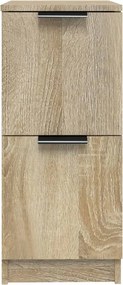 vidaXL Ντουλάπι Sonoma Δρυς 30 x 30 x 70 εκ. από Επεξεργασμένο Ξύλο