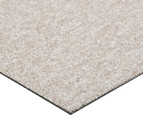 vidaXL Χαλί 20 τμχ. Ανοιχτό μπεζ. 50 x 50 cm 100% Πολυπροπυλένιο