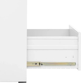 vidaXL Αρχειοθήκη Λευκή 46 x 62 x 72,5 εκ. από Ατσάλι