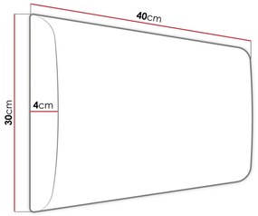 Σετ διαδρόμου Trenton 127, 85x34cm, 23 kg, Άσπρο, Οικολογικό δέρμα, Πλαστικοποιημένη μοριοσανίδα, Τοίχου, Εντοιχισμένη | Epipla1.gr