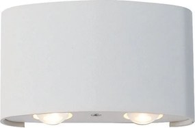 Απλίκα LED Εξωτερικού Χώρου Viokef Twist White 4211000