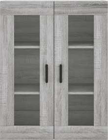 vidaXL Ντουλάπι Τοίχου Γκρι Sonoma 69,5 x 34 x 90 εκ.