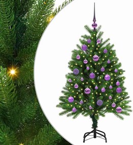vidaXL Χριστουγεννιάτικο Δέντρο Πράσινο 120 cm PE