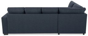 Γωνιακός Καναπές Scandinavian Choice C135, Μπλε, 254x194x83cm, Πόδια: Ξύλο | Epipla1.gr