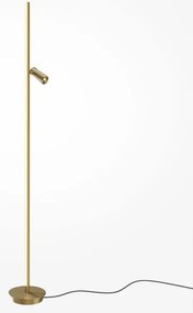 Επιδαπέδιο Φωτιστικό LED 14W Dimmable Reading Light Thin Maytoni MOD395FL-L28BS3K Ορείχαλκος