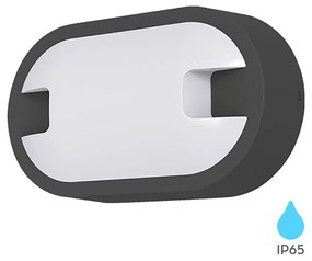 Φωτιστικό Επίτοιχο Braytron BG38-00932 Γκρι (Grey) 6500K