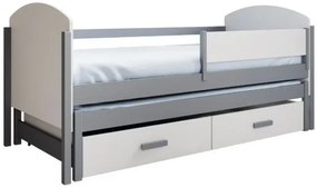 Παιδικό κρεβάτι Peony-Leuko - Gkri-180 x 80