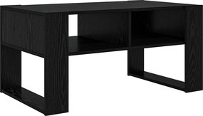 vidaXL Τραπεζάκι σαλονιού Μαύρη Οξυά 92 x 53 x 45 εκ.