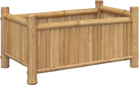 vidaXL Ζαρντινιέρα 50x30x25 εκ. από Μπαμπού
