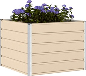 vidaXL Γλάστρα Ελεφαντόδοντο 100 x 100 x 75 εκ Ατσάλι