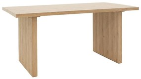 Table Sunniva MDF in sonoma color 160x90x75cm 160x90x75 εκ.