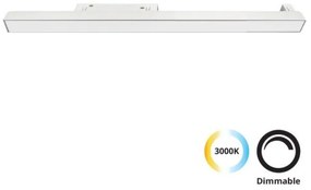Φωτιστικό Μαγνητικής Ράγας LED 31W 3000K 90x4,4 Magnetic Viokef 4244305 Λευκό