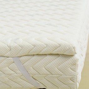 Ανώστρωμα Memory Ivory Υπέρδιπλο  Vesta Home Queen Size 160x207cm
