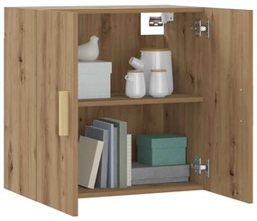 vidaXL Ντουλάπι Τοίχου Αρτισιανή Δρυς 60x31x60 εκ. Επεξεργασμένο Ξύλο