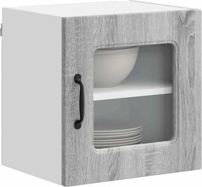 vidaXL Πάνελ πλυντηρίου πιάτων Kalmar 2 pcs Γκρίζο Σονομα