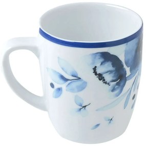 Κούπα Blue Rose 07-16159 330ml White-Blue Estia Πορσελάνη