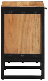 vidaXL Κομοδίνο Καφέ 40 x 30 x 50 cm Μασίφ ξύλο ακακίας