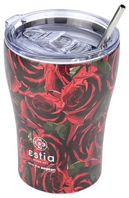 Θερμός με Καλαμάκι  Coffee Mug Save The Aegean Twilight Rose 350ml