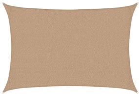 vidaXL Πανί Σκίασης Taupe 2,5 x 3,5 μ. από HDPE 160 γρ./μ²