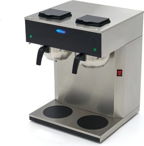 Filter Coffee Maker - Double - 2x 2L - with Insulated Jug