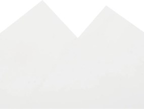 vidaXL Μουσαμάς Λευκός 1,5 x 6 μ. 650 γρ./μ²