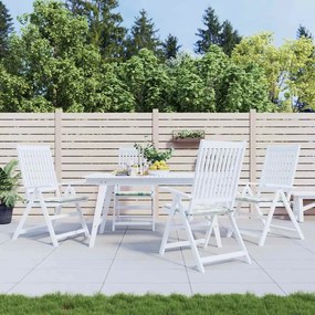 VidaXL Μαξιλάρια Καρέκλας 4 τεμ. Σχέδιο Φύλλων 50x50x3 εκ. Υφασμάτινα