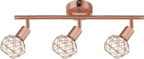 Σποτ Τρίφωτο Aca Aladdin MC15613C Copper