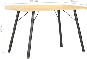 vidaXL Γραφείο Χρώμα Δρυός 90 x 50 x 79 εκ.