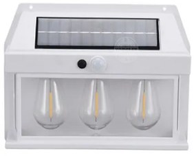 Ηλιακό φωτιστικό LED με 3 λάμπες SN23521-84A Μαύρο χρώμα