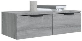 vidaXL Ντουλάπια Τοίχου 2 τεμ. Γκρι Sonoma 68 x 30 x 20 εκ. Επ. Ξύλο