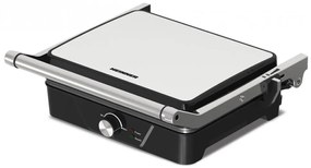 Γκριλιέρα Heinner HEG-K2000CP με ισχύ 2000W, ρυθμιζόμενο θερμοστάτη και επιφάνεια ψησίματος 30 x 25 cm