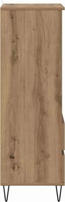 vidaXL Highboard Artisan Oak 40 x 36 x 110 εκ. Επεξεργασμένο ξύλο