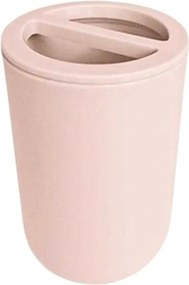 Θήκες οδοντόβουρτσας πλαστικές σε σετ 5Χ - Light Pink - 21644