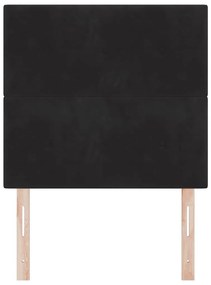 vidaXL LED κεφαλάρι με φώτα λωρίδας LED Μαύρο 100 cm Πολυεστέρας