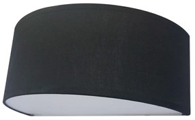 Φωτιστικό Τοίχου-Απλίκα Black VK/03101WA/B VKLed Fabric