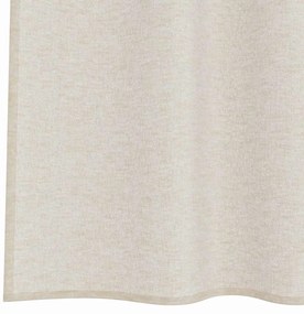 vidaXL Κουρτίνες με κουρτίνες 2 pcs Άμμος 140x175cm Πολυεστέρας