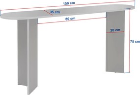 Μπουφές Καρυδιά SIRA 150x35x75