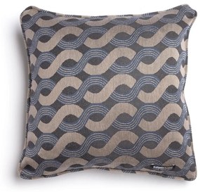 Μαξιλαροθήκη Διακοσμητική Pinovo Ραφή Γκανς Beige-Raf Aslanis Home 60Χ60 Cotton,Chenille