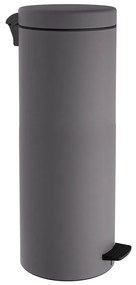 Κάδος Απορριμμάτων (Φ25x65) Pam &amp; Co 30lt 2565-163 Matt Concrete Grey