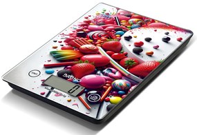 BRUNO ψηφιακή ζυγαριά κουζίνας BRN-0209, 1gr/5kg, Love Pastry